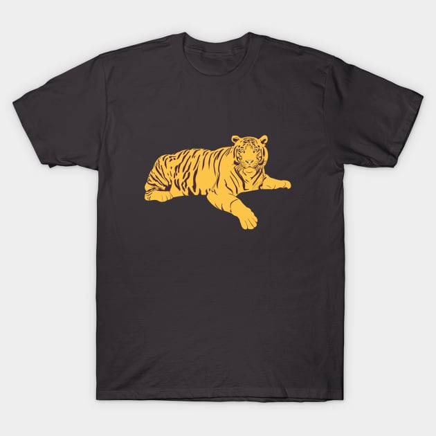 Tiger of love T-Shirt by Mimie20